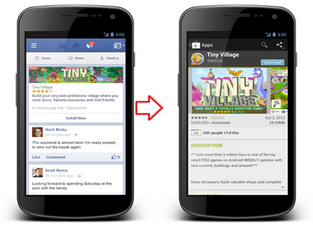 Facebook mobile ads