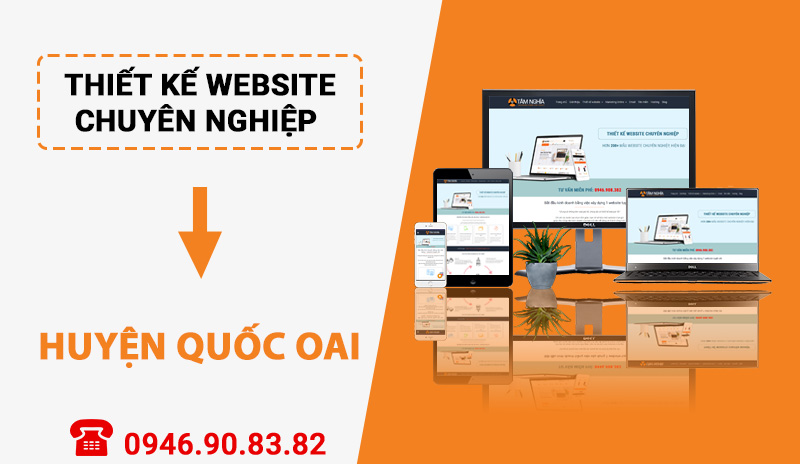 Thiết kế website tại huyện Quốc Oai