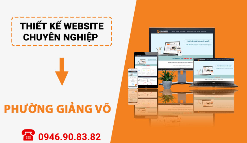 Thiết kế website tại phường Giảng Võ