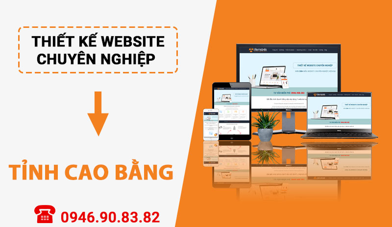 Thiết kế website tại tỉnh Cao Bằng