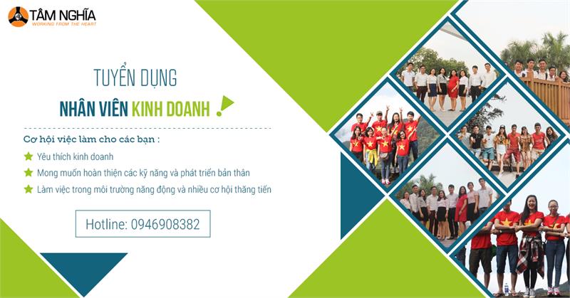 Tuyển dụng nhân viên kinh doanh tháng 6/2019