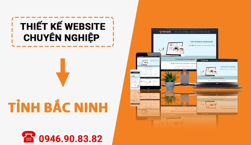 Thiết kế website chuyên nghiệp tại Tỉnh Bắc Ninh