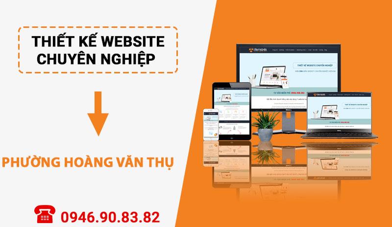 Thiết kế website chuyên nghiệp tại Phường Hoàng Văn Thụ - Hoàng Mai