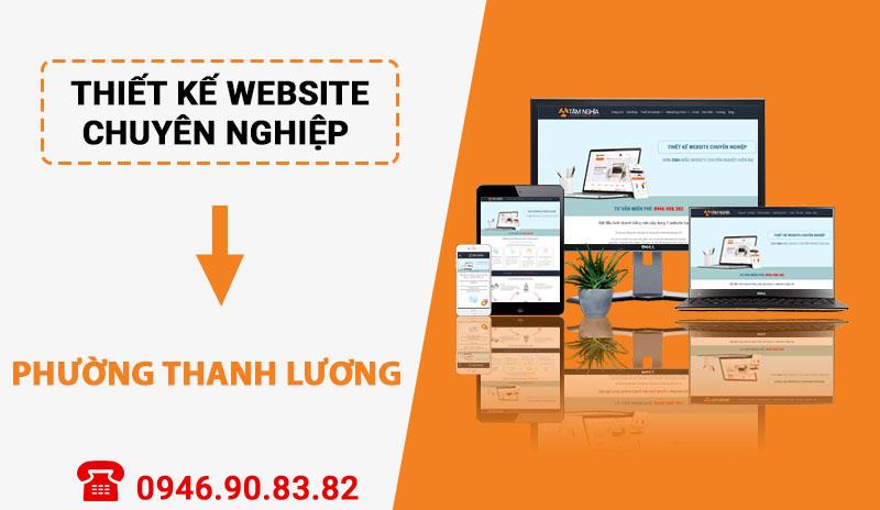 Thiết kế website chuyên nghiệp tại Phường Thanh Lương - Hai Bà Trưng